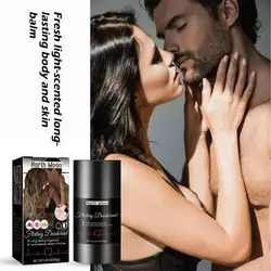 Mini Bálsamo Fresco de Longa Duração, Desodorante Portátil para o Corpo Natural, Perfumes para Homens e Mulheres, Fragrâncias Leves, S7R8