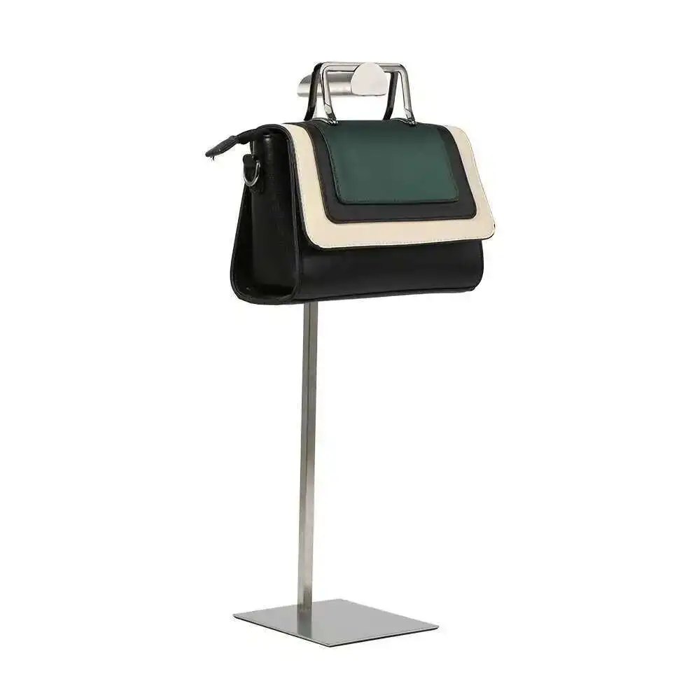 Counter Adjustable Handbag Stand Display Metal Handbag Display Rack Women Bag Display Holder Hanger Clothing Store Accessories