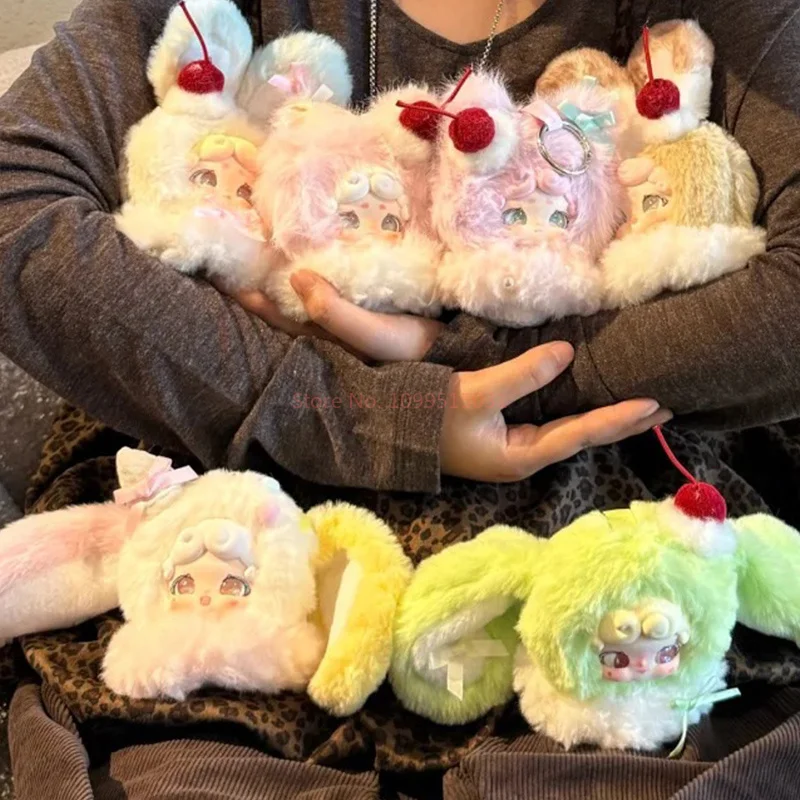 

New Genuine Lucky Deer Nai V3 Rongrong Ice Series Vinyl Plush Blind Box Cute Rabbit Anime Doll Original Mystery Box Toys Gift