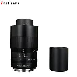 7artisans 60mm F2.8 1:1 Magnification Macro Lens For Canon EOS-M  Sony E Fuji FX Micro 4/3 Mirrorless Cameras Lens