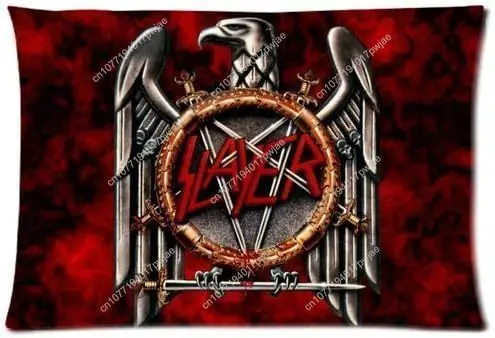 

Green-Store Custom Star Slayer Rock Metal Home Decorative Pillowcase Pillow Case Cover 20x30 Two Sides Print