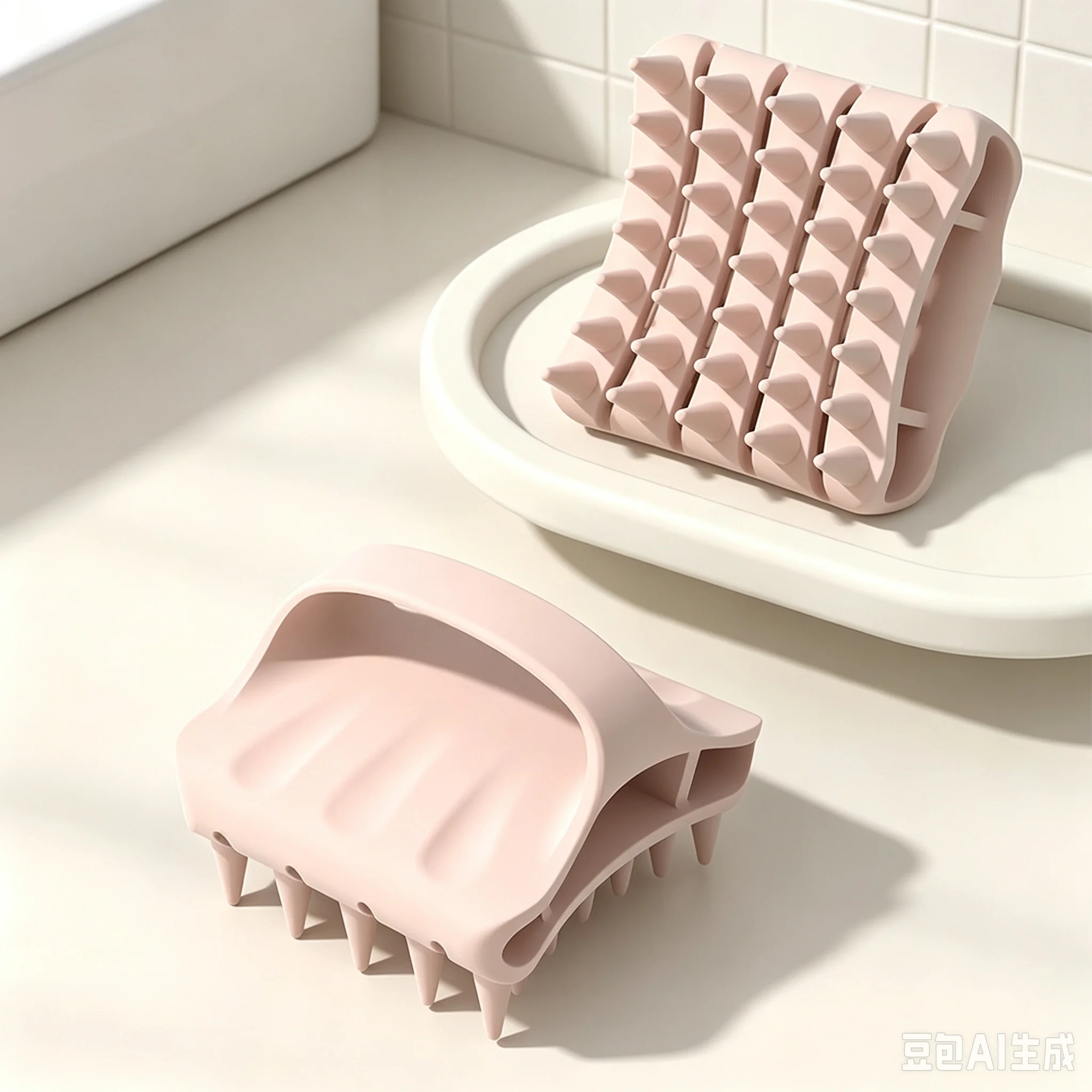 Silicone Scalp Shampoo Brush Hair Washing Massager Cradle Cap Cleaning Head Scrubber for Home Shower Daily Hair Care 두피 샴푸 브러시