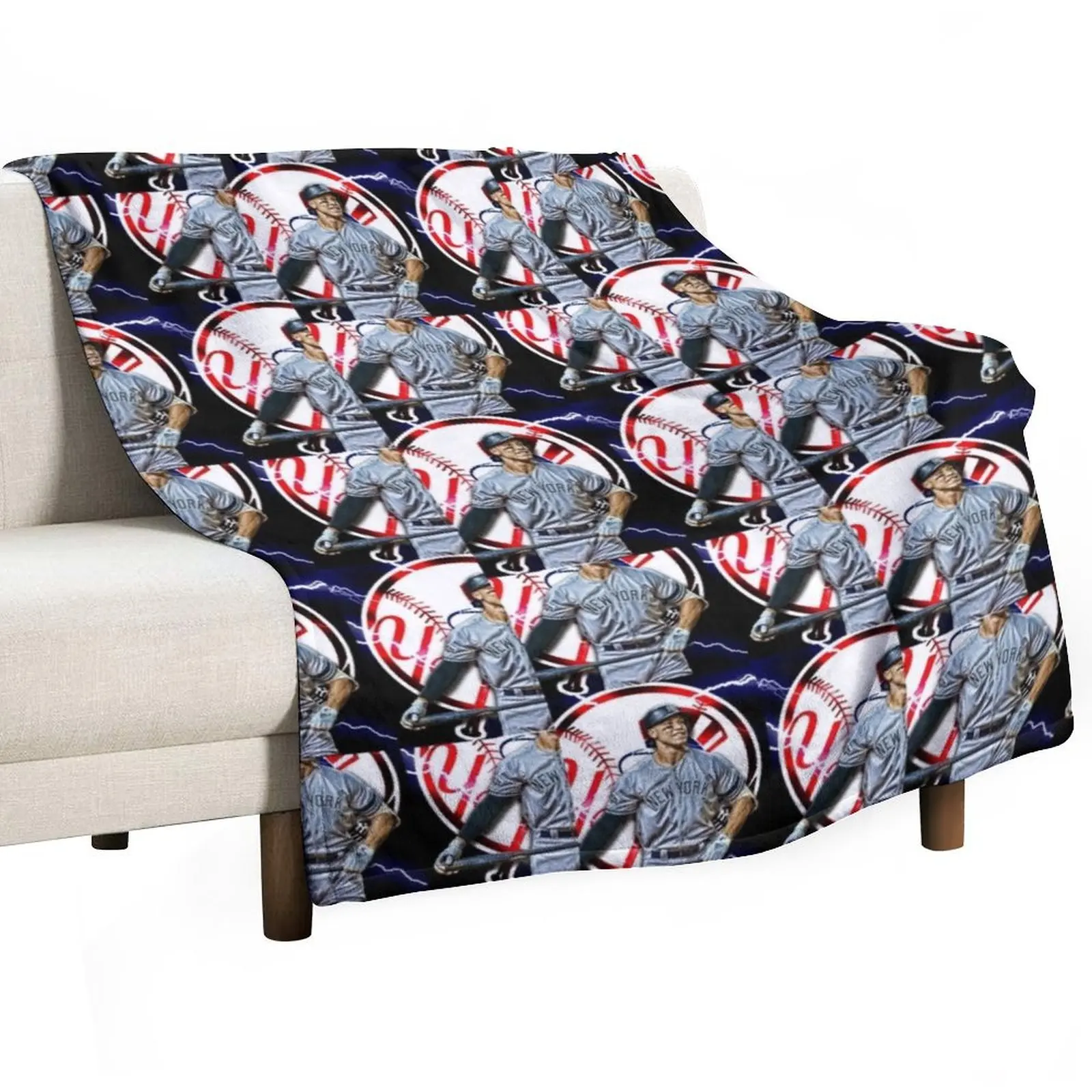 

Aaron Judge Throw Blanket Beach warm winter Decorative Beds Blankets For Bed Blankets