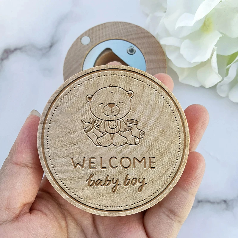 Customizable Bottle Opener for Baby Shower Favor, Baby Shower Souvenirs Magnet, Baby Shower Favor For Guest