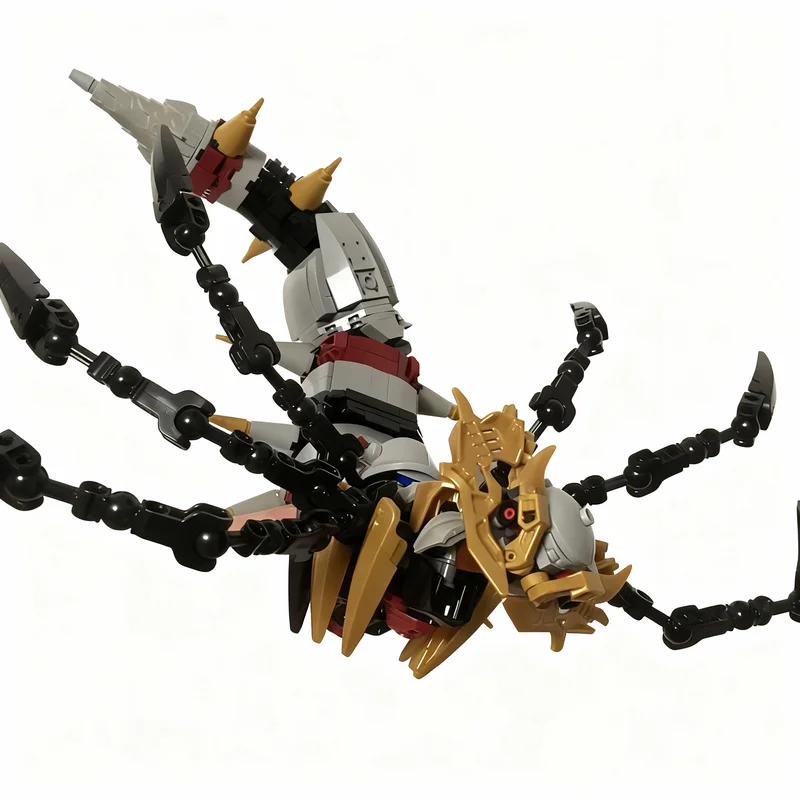

439pcs MOC Giratina Pocket Monster Bionicle Model Building Blocks Construction Toy Christmas Gifts DIY Creative Idea Education