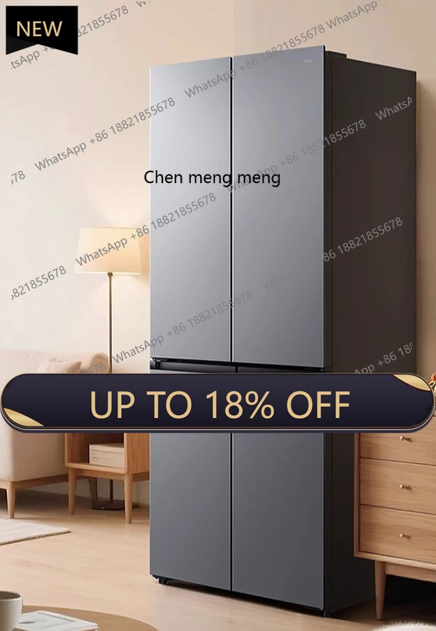 

New arrive Four-door ultra-narrow small apartment large capacity frost-free household refrigerator