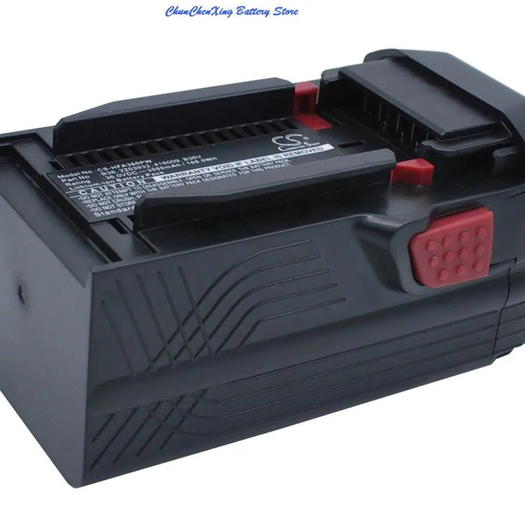 OrangeYu 3000mAh Battery for HILTI TE6-A Li, TE6-A36, WSR36-A, TE 6-A Li, TE 6-A36, WSR 36-A