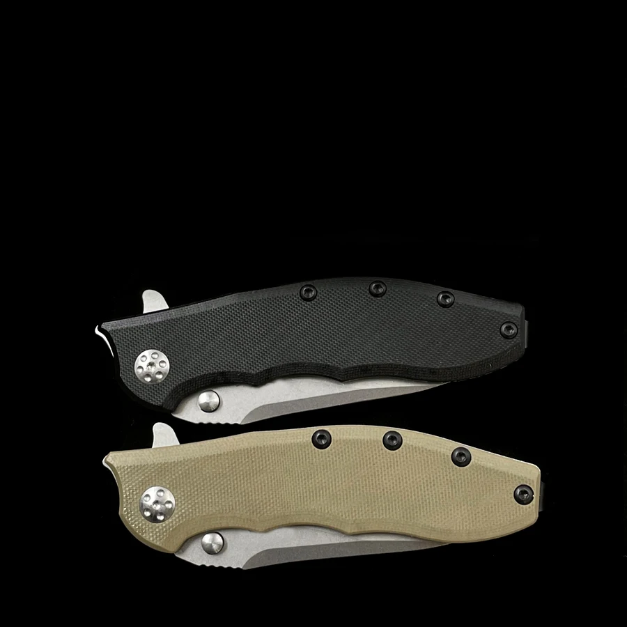 Flipper Folding Knife para acampamento ao ar livre e caça, canivete, autodefesa tática, ferramenta EDC, OK 0562, 0562TS