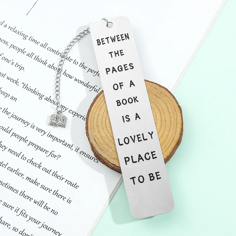 

The Pages Is Lovely Place To Be Bookmarks Gift For Friends Book Loves Collectible Book Accessory Reading Marker