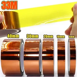 33M Gold Finger High Temperature Resistant Tape Polyimide Tape Multi Size Anti Static Lithium Battery Insulation Tape