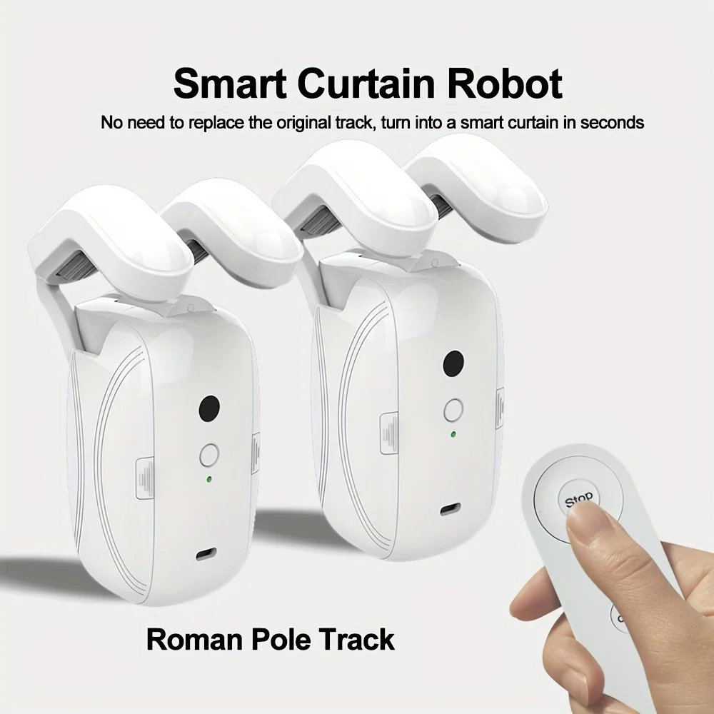 

Smart home remote control Automatic curtain robots Smart curtain opener Roman Rod / TU Smart living Control the light sensor