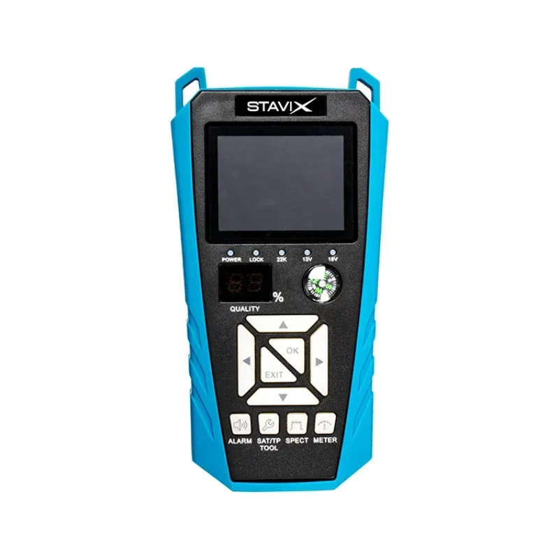 Satellite Finder Digital Signal Meter with 2.4 inch LCD Display & Battery Built-in