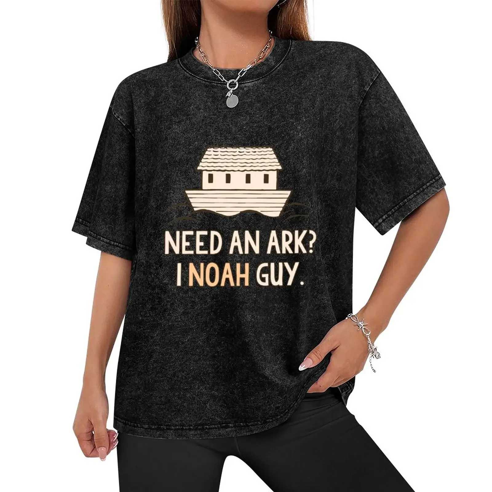 Need An Ark I Noah Guy Funny T-Shirt plain graphic shirts man t shirt boys whites luxury clothes men