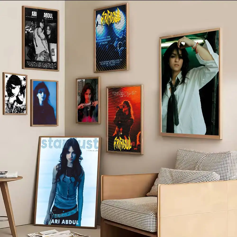Singer A-Ari Abdul Classic Anime Poster Waterproof Paper Sticker Coffee House Bar Room Wall Decor