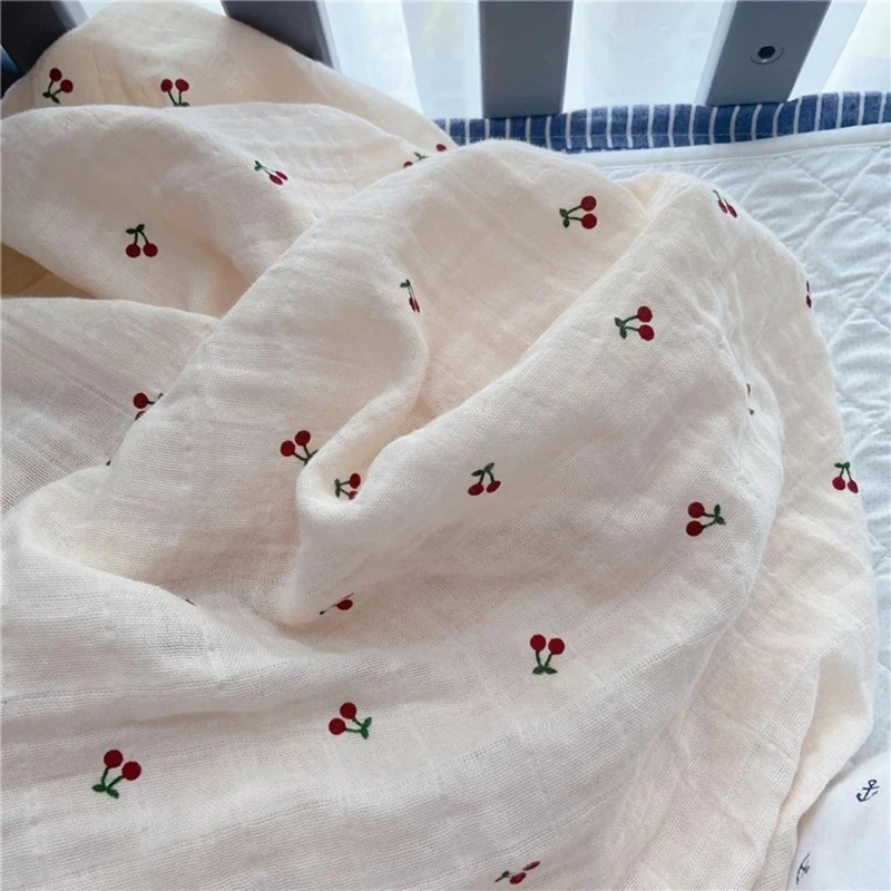 Baby Blankets and Diapers Organic Cotton Baby Comforter Muslin Squares Acacia Newborn Receiving Blanket Bedspread Bedding