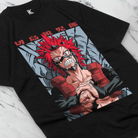 Eijiro Kirishima  Hero  T-Shirt  Boku No Hero   Bakugo  Unisex All Sizes