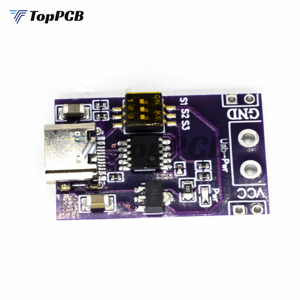 Type-C PD QC AFC Fast Quick Charge Decoy Trigger Board USB-C 18650 Lithium Battery Power Charging Module 5V 9V 15V 20V