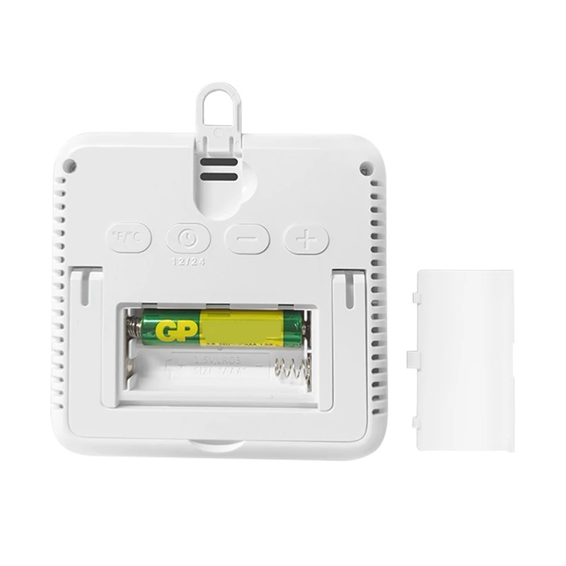 Capteur d'Humidité et de Température Intérieure Wifi Intelligent, Alarme avec Fonction Horloge pour Maison