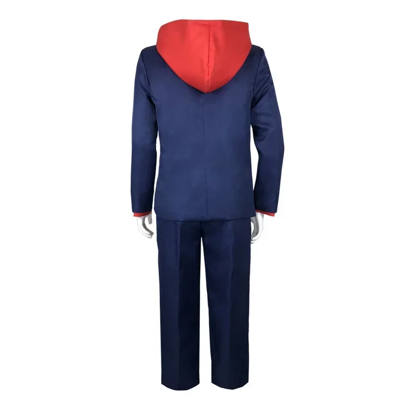 Cosxin itadori cosplay costume Anime Jujutsu Kaisen Yuji Uniform Wig Tattoo Stickers Suit Halloween Adult