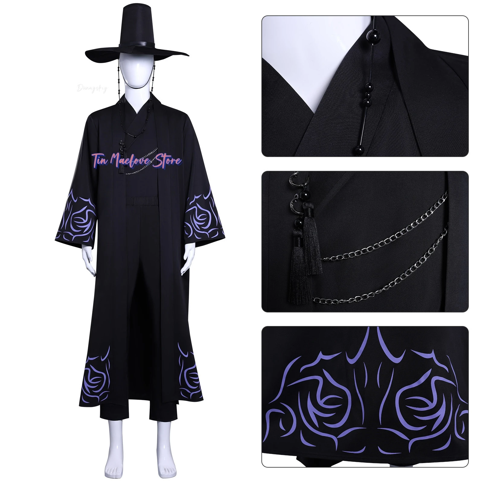 Camisa Manga Larga Jinu Para Cosplay Anime - Tela Elástica, Diseño Inspirado, Tallas XS A XXXL, Ideal Halloween