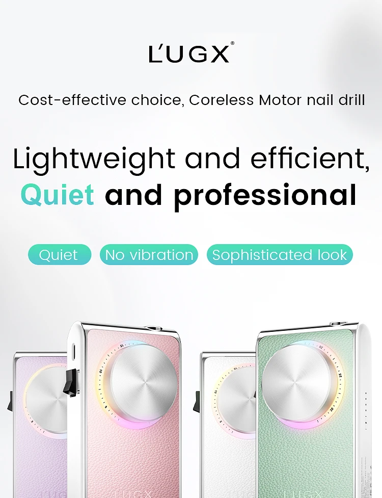 LUGX 2025 USB آلة حفر الأظافر القابلة لإعادة الشحن 30000 دورة في الدقيقة محرك بدون فرشاة مبيعات المصنع مباشرة #6