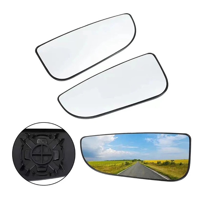 Suitable for Dodge Ram 1500–5500 2010–2018 – Rearview mirror long angle lens, 68067730AA 68067731AA.