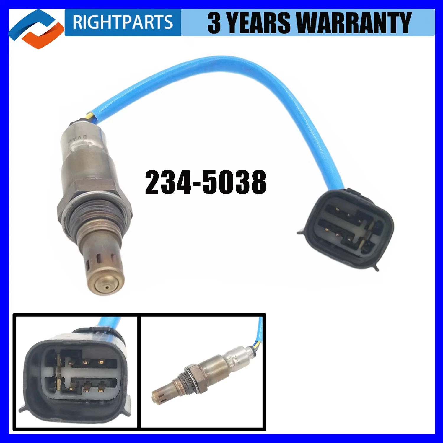 234-5038 BL3A-9Y460-CA 5 Wire LR Upstream Lambda Oxygen Sensor For Ford Explorer Taurus Mustang F-150 Edge MKX Flex BL3Z-9F472-A