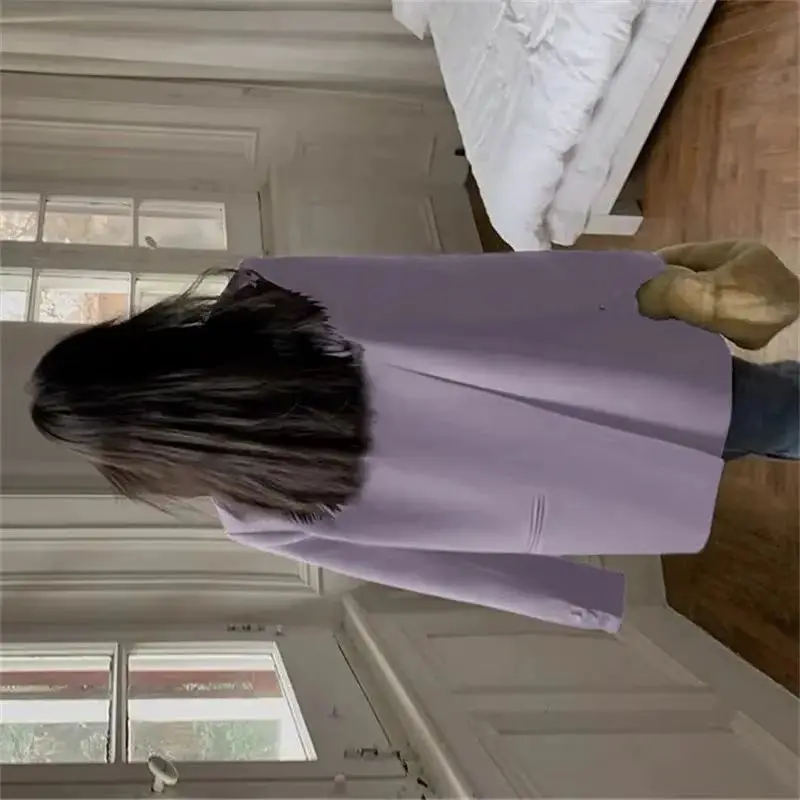 

Новый весенне-осенний женский пиджак с чувством дизайна, темпераментный элегантный модный пиджак, женский высококачественный свободный дикий пиджак