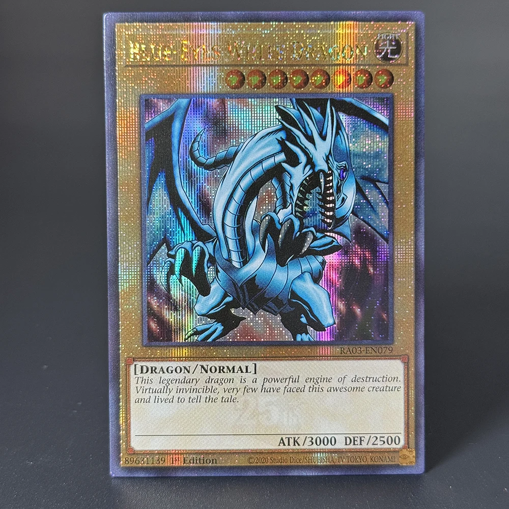Yu-Gi-Oh Cartões Inglês Holográfico Letra Dourada 25o Aniversário YGO Cartões de Jogo Quarter Century Secret Rare Dark Magician TN23
