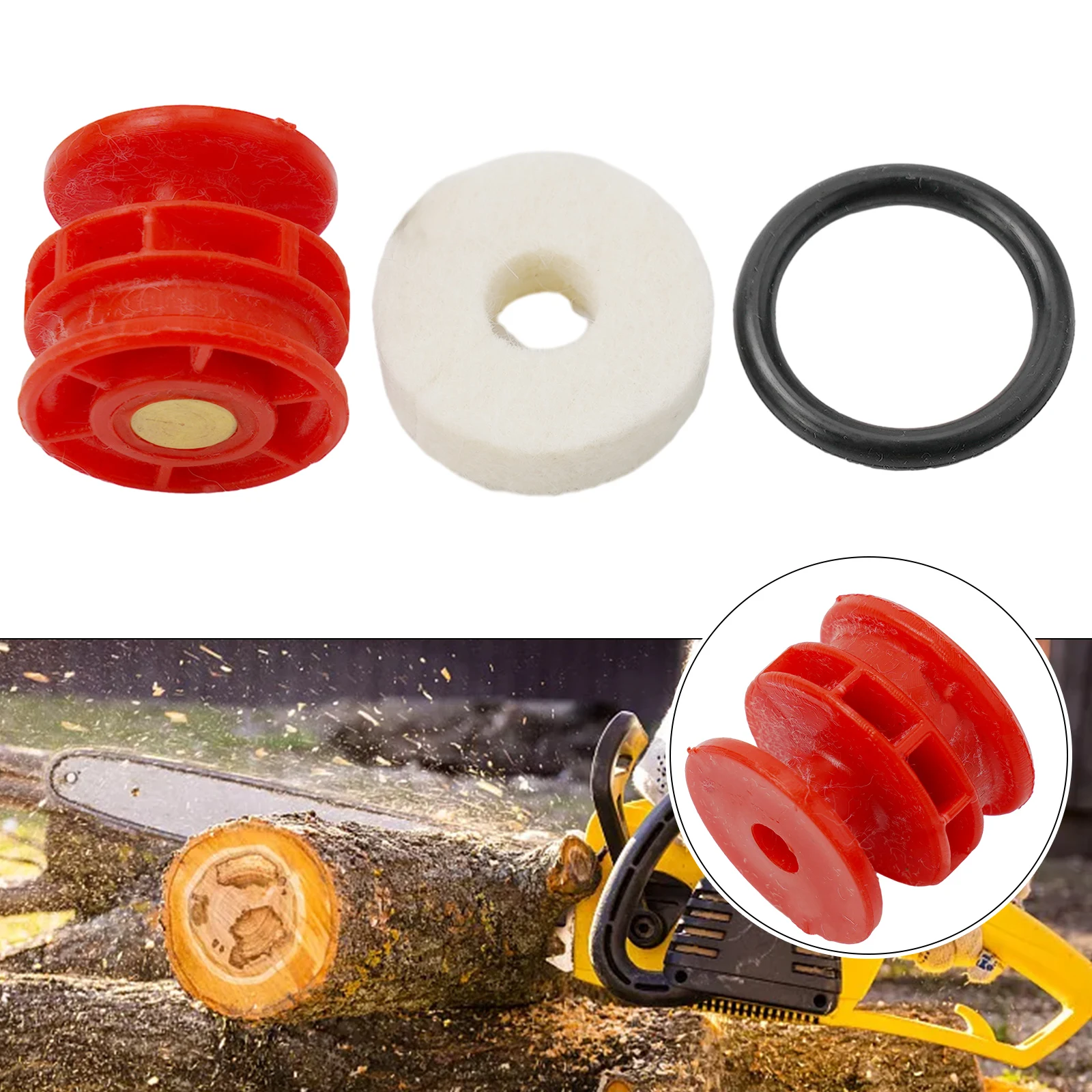 Kit pompa pistone guarnizione solido Aftermarket catena motosega accessori delicato lunga durata sega pompa pistone squisito