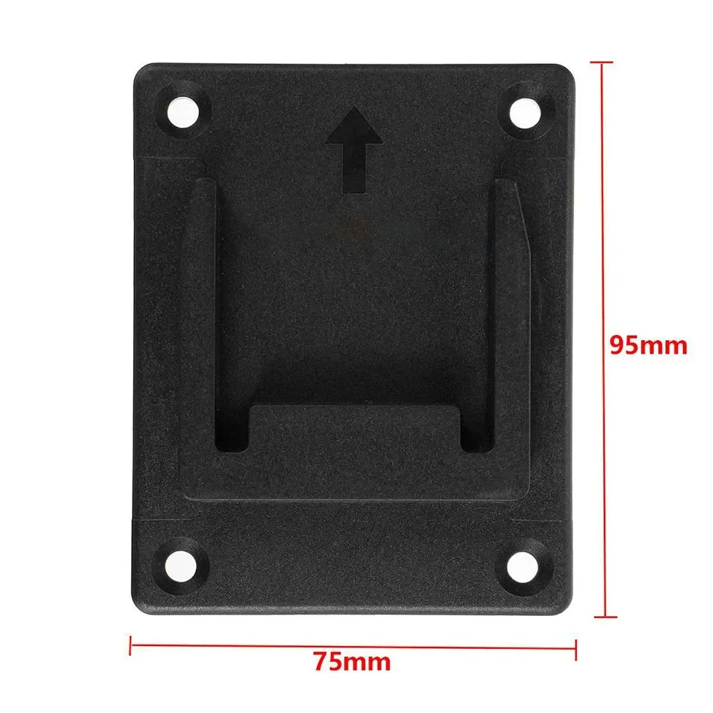 5 PCS for Makita BL/Bosch BAT Series 14.4V/18V Black Tool Mounting Bracket Base Drill Power Tool Storage Mounting Bracket Holder