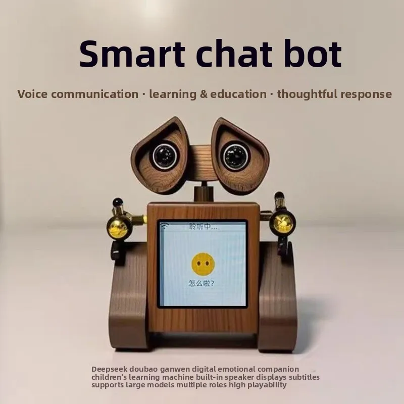 AI toy deepseek bean bag robot, speaker desktop artificial intelligence