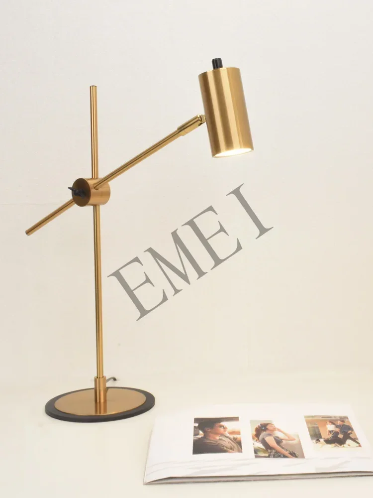Nordic light luxury minimalist creative art business office dedicated designer high value desk work eye protection desk lamp - view 3