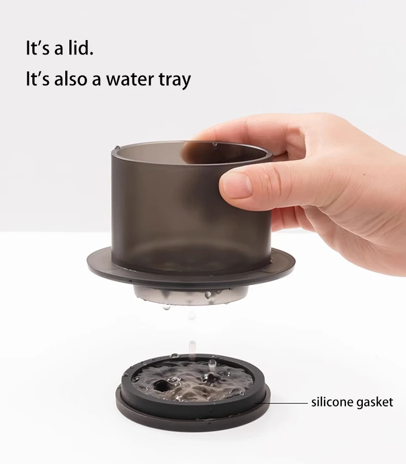 Simple Drip Water Dropper With Lid 13 Holes For Uniform Water Discharge Maintain A Constant And Stable Flow Of Water