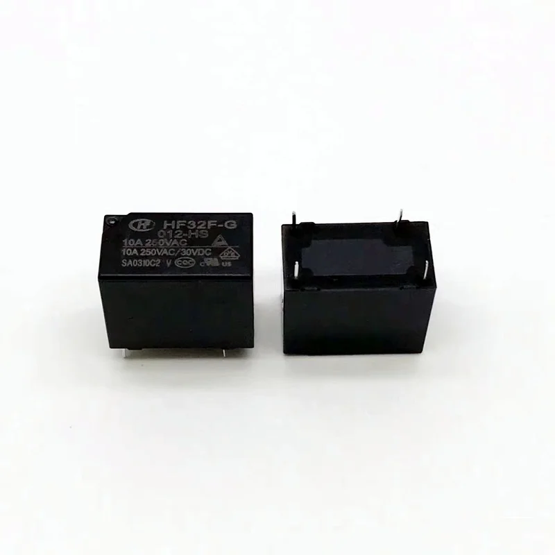 

10Pcs HF32F-G/012-HS 12VDC 4Pin 10A Relay JZC-32F-G-012-HS High Load Relay