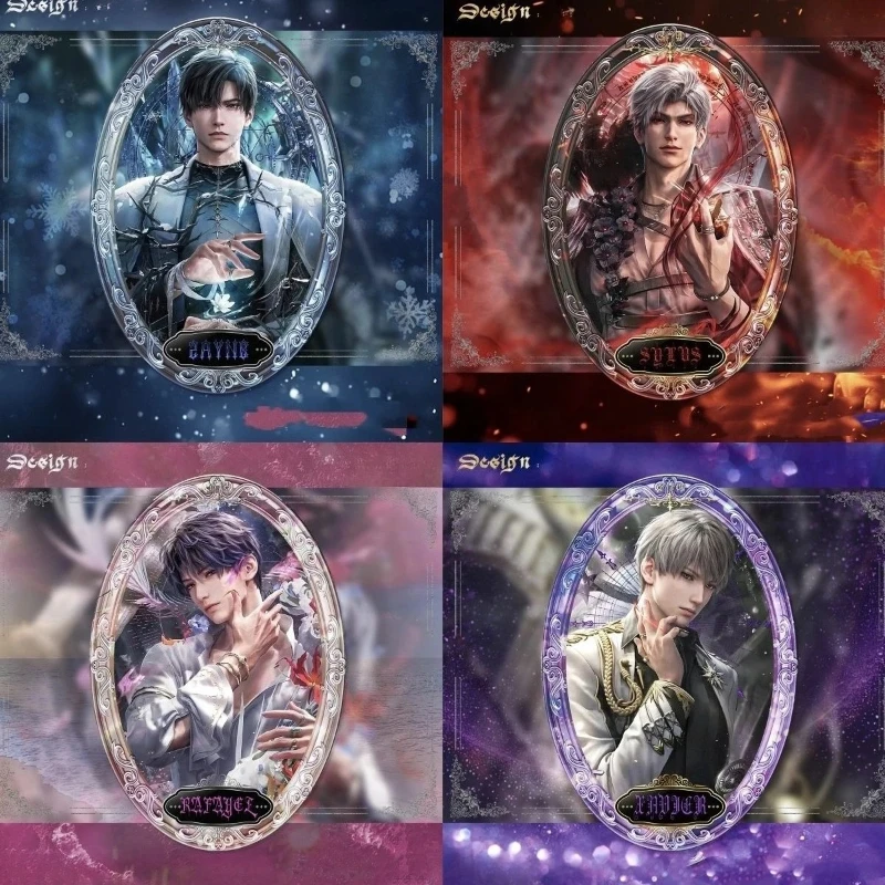 

93mm Love and Deep Space Oval-Shaped Giant Badges: All Characters High-Definition Exquisite Badges - Ideal for Collection - Gift