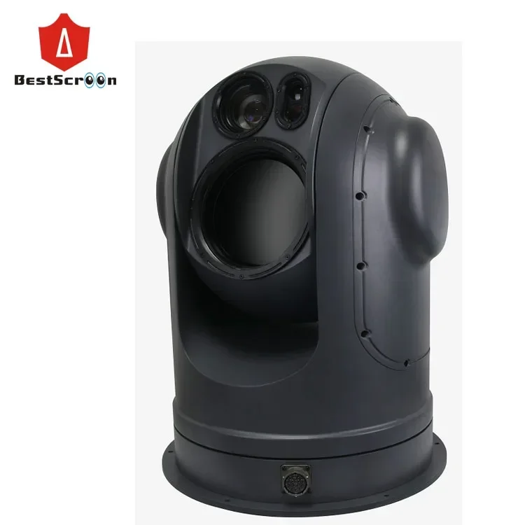 2025 Prodotti Premium 4G wifi wireless doppio sensore immagine termica dome PTZ telecamera 640 * 480 /384 * 288 con obiettivo da 25 mm