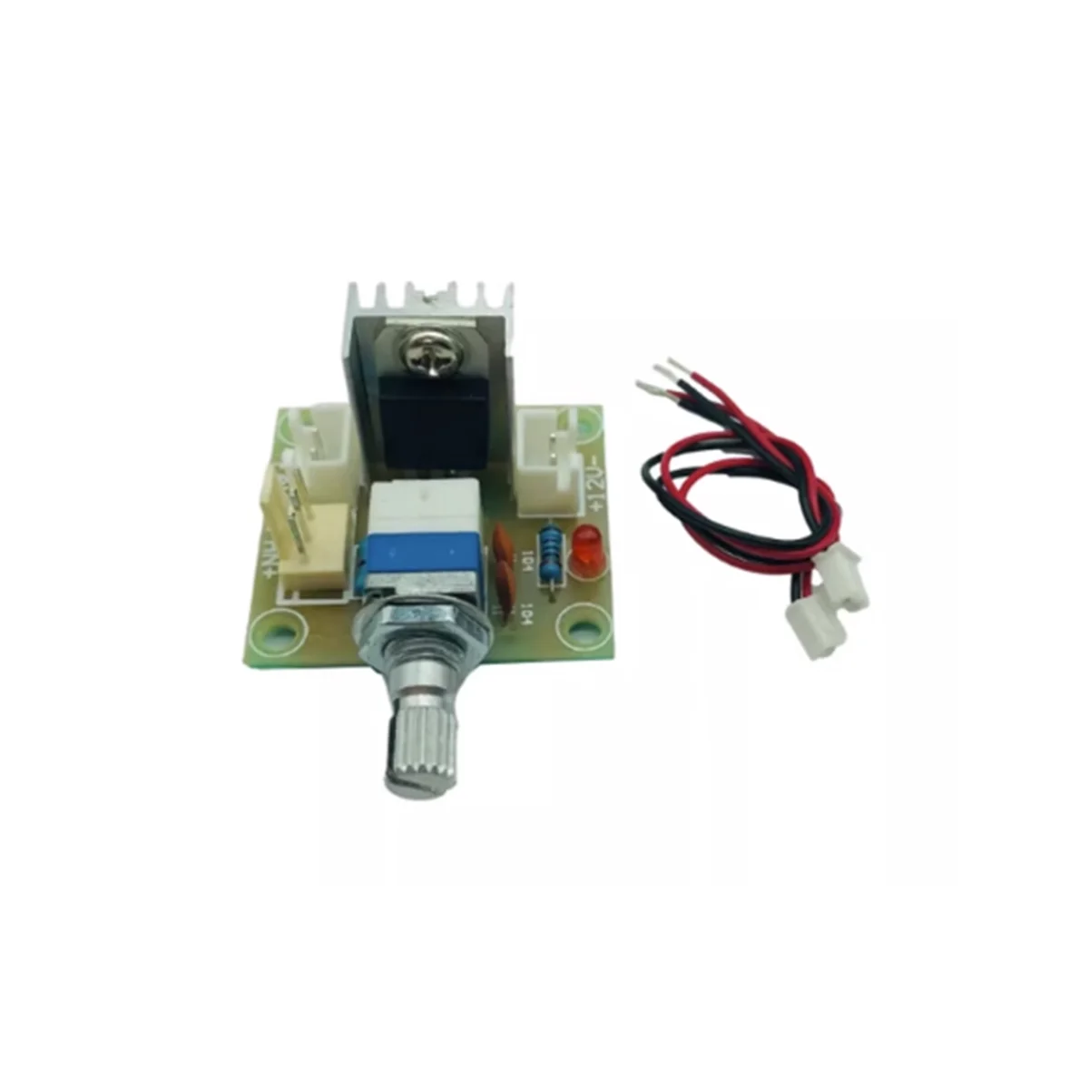 Convertidor lineal LM317 de 5 piezas, placa reguladora de voltaje, módulo controlador de velocidad de ventilador de voltaje ajustable