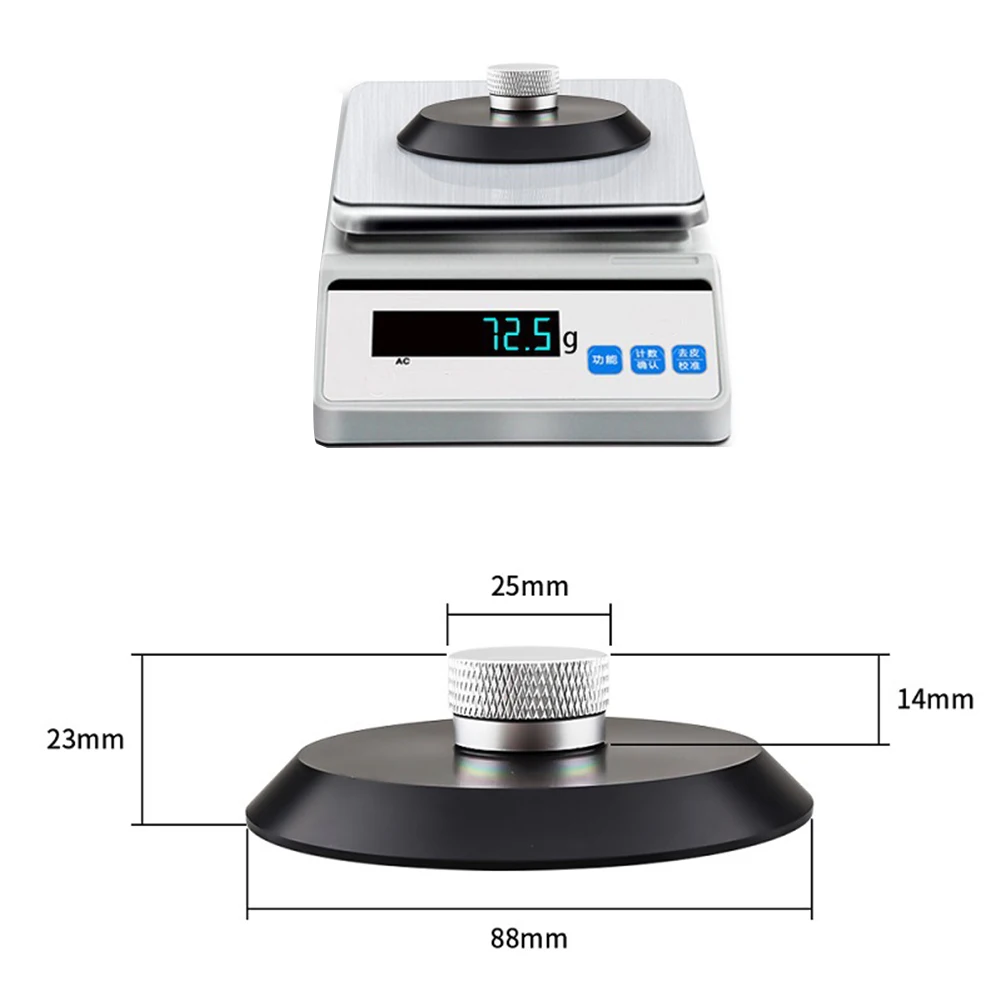 Penstabil cakram putar vinil Audio LP, berat pemutar rekaman/penjepit