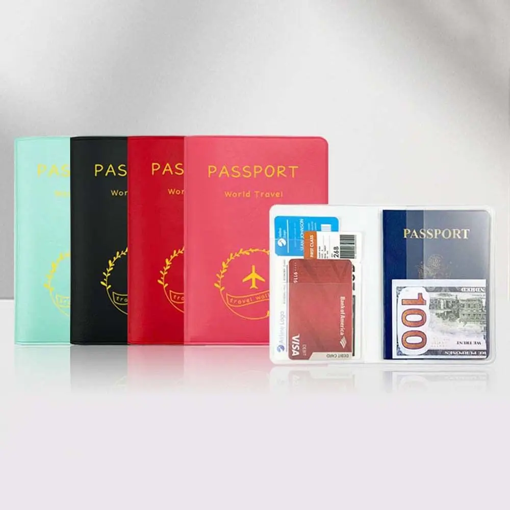 

Wallet Case Passport Cover Coin Purse Wallet Document Passport Holder Organizer Case Multi-Function Passport Purse Men