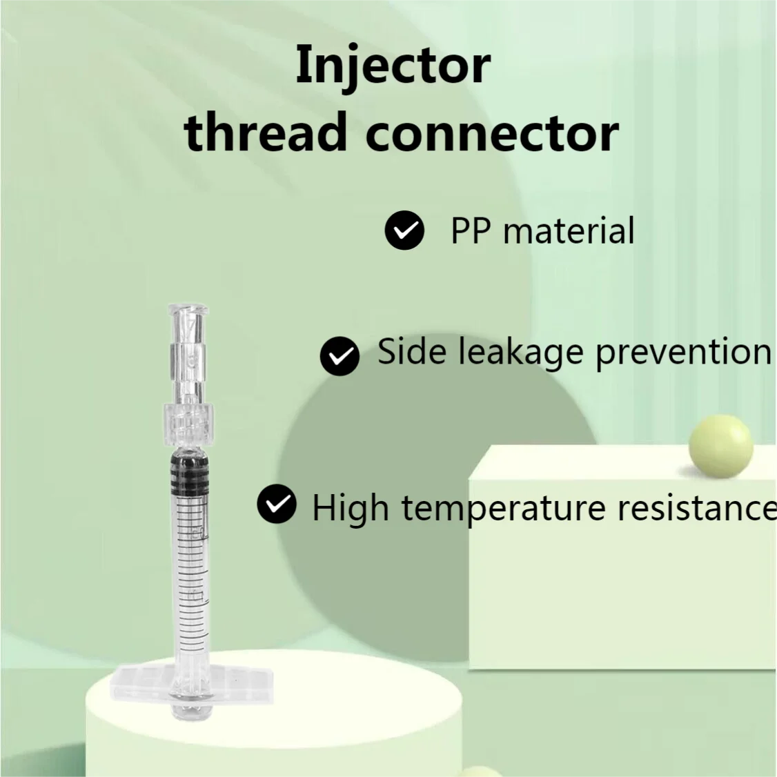 

Double Female Luer Lock Connector Medical Plastic Female Syringe Connector 10Pcs Adapter Coupler Lock Syringe Connector