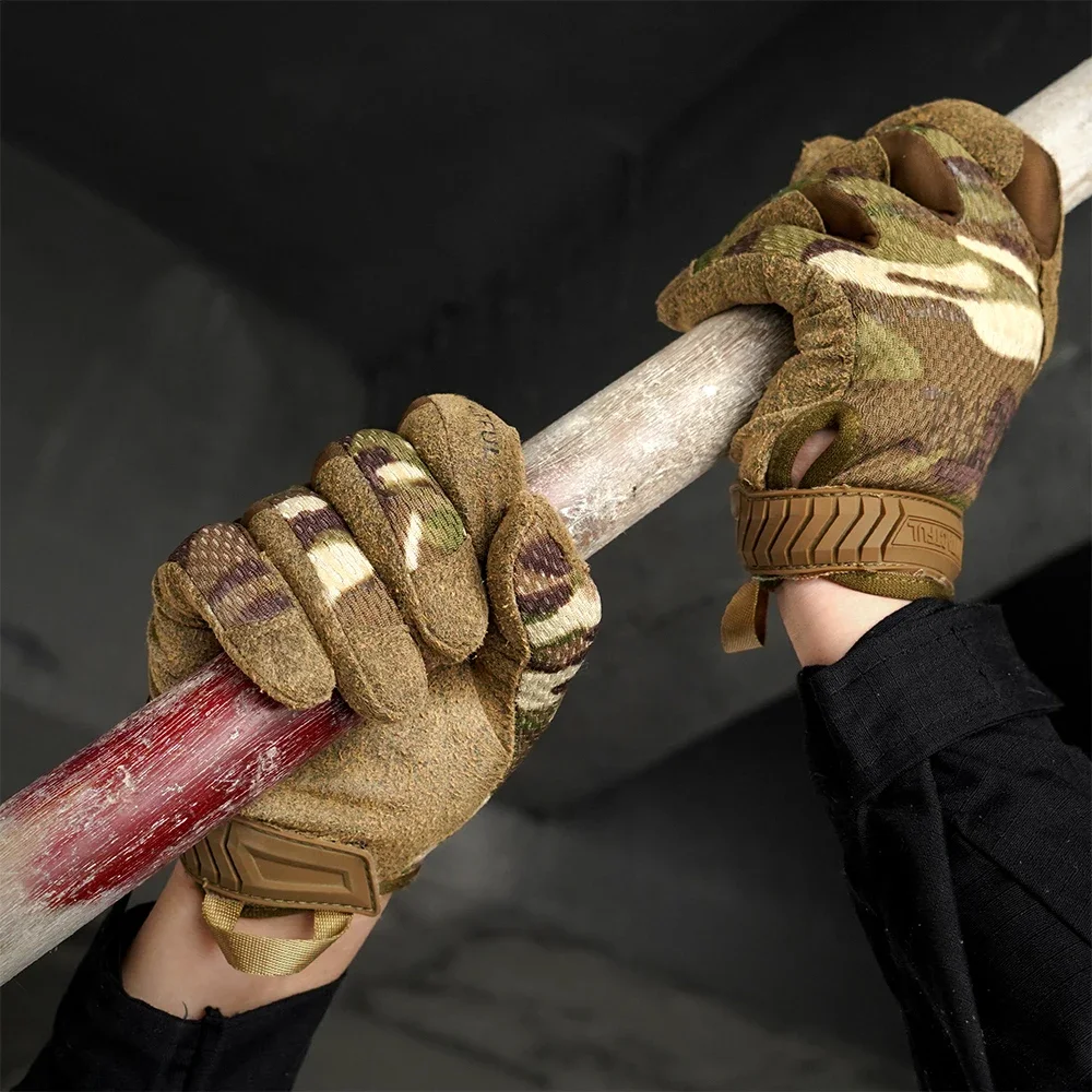 Tactical Military Gloves Army Full Finger Gloves Sports Airsoft Training Shooting Cycling Paintball Hiking Outdoor Equipment Men