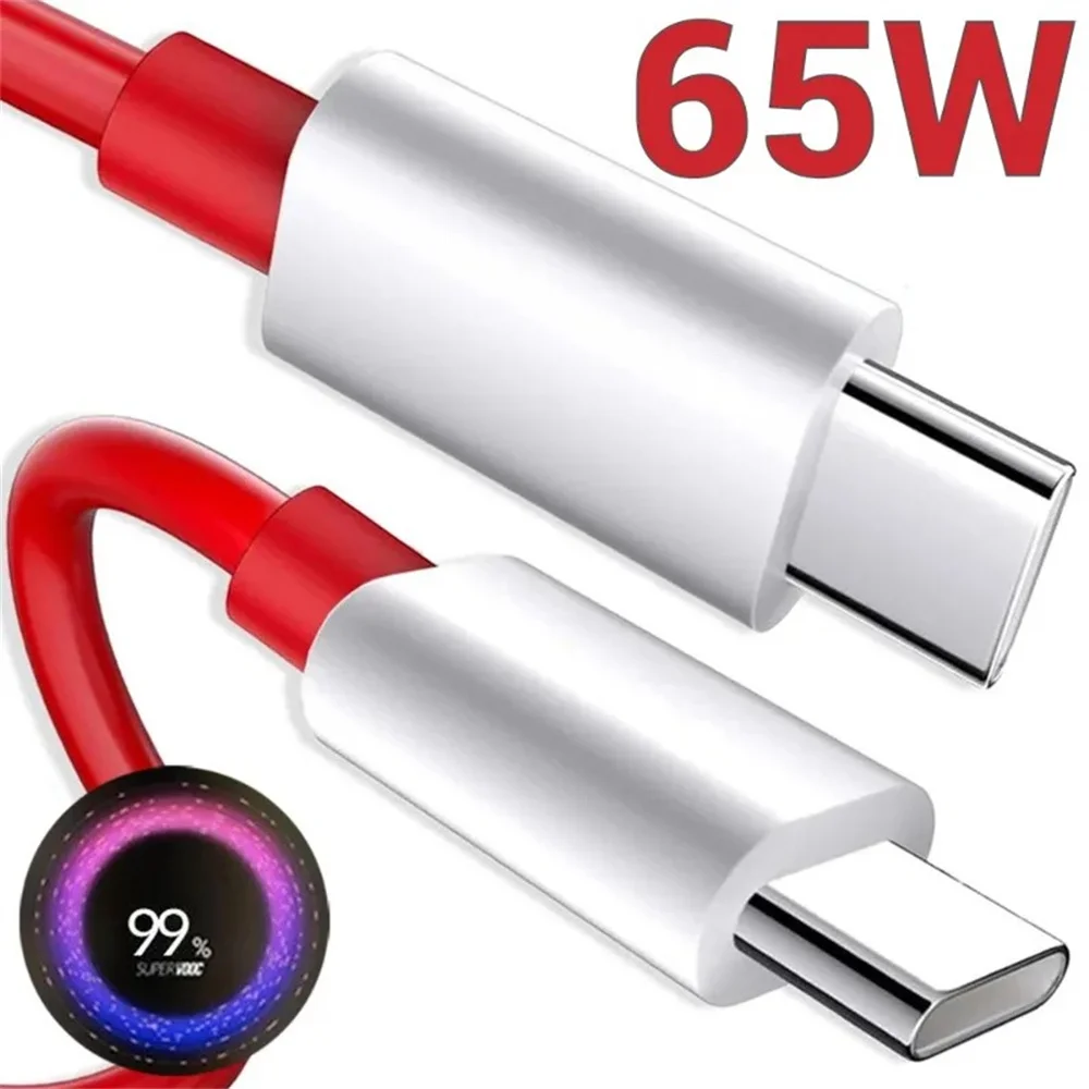 PD 65W USB Type-C Cable Fast Charging Phone Data Cable For iPhone Samsung Huawei Xiaomi 480 Mbps High-speed Data Transfer Cord
