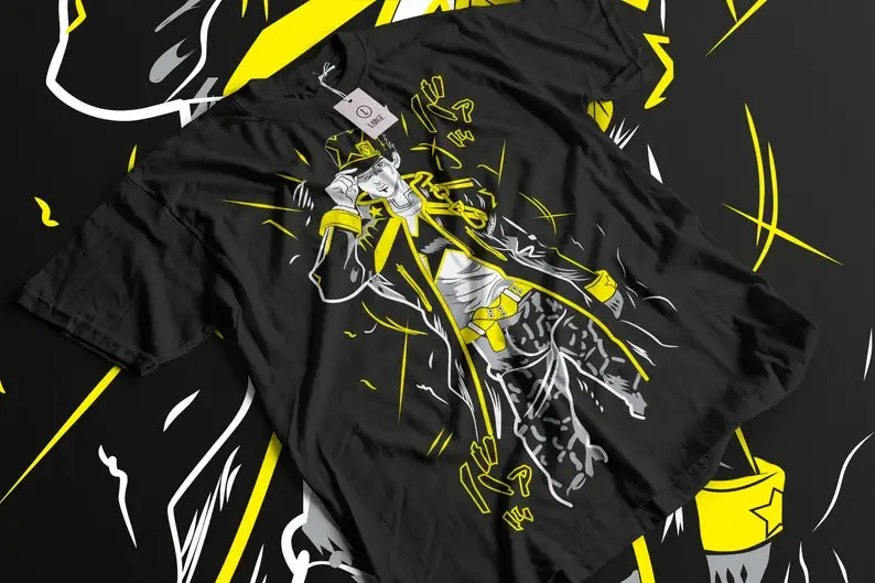 JoJo's Bizarre T-Shirt Adventure JoJo Anime Manga Jolyne Jotaro Unisex Tshirt