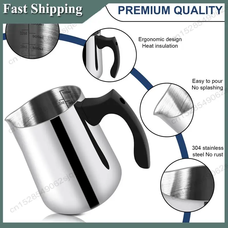 -ABKM Candle Making Pouring Pot With Electric Hot Plate For Melting Wax, Candle Wax Melting Pot,Making Kit For Adults Beginner U