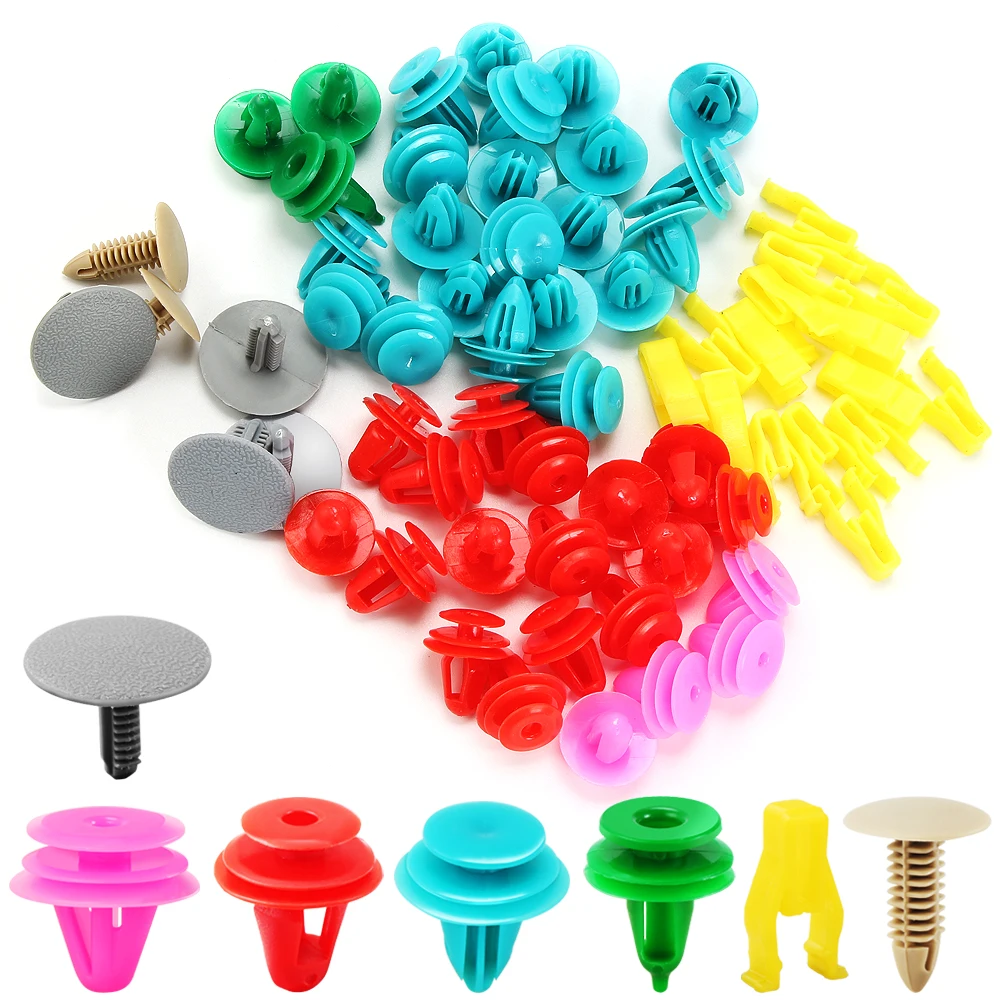 

Универсальный смешанный автомобильный крепеж, зажимы для автомобильного бампера, фиксатор автомобильного крепления, заклепки, подкладка дверной панели для всех автомобилей