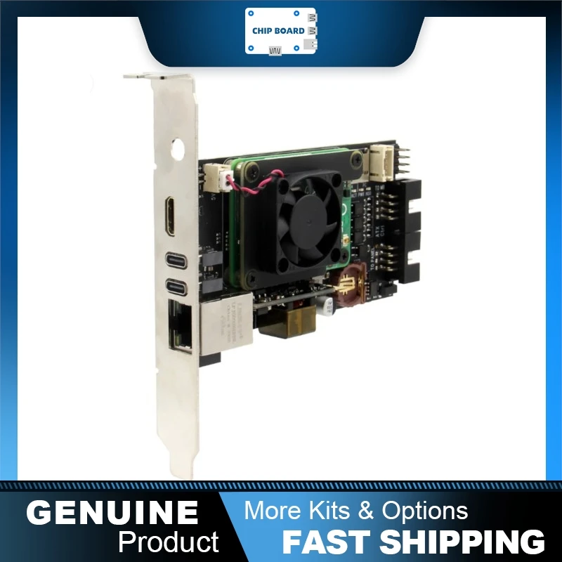 

Комплект удаленного KVM-контроллера Geekworm X651 V1.0 по протоколу IP, расширение PCIe для Raspberry Pi CM4, решение с открытым исходным кодом