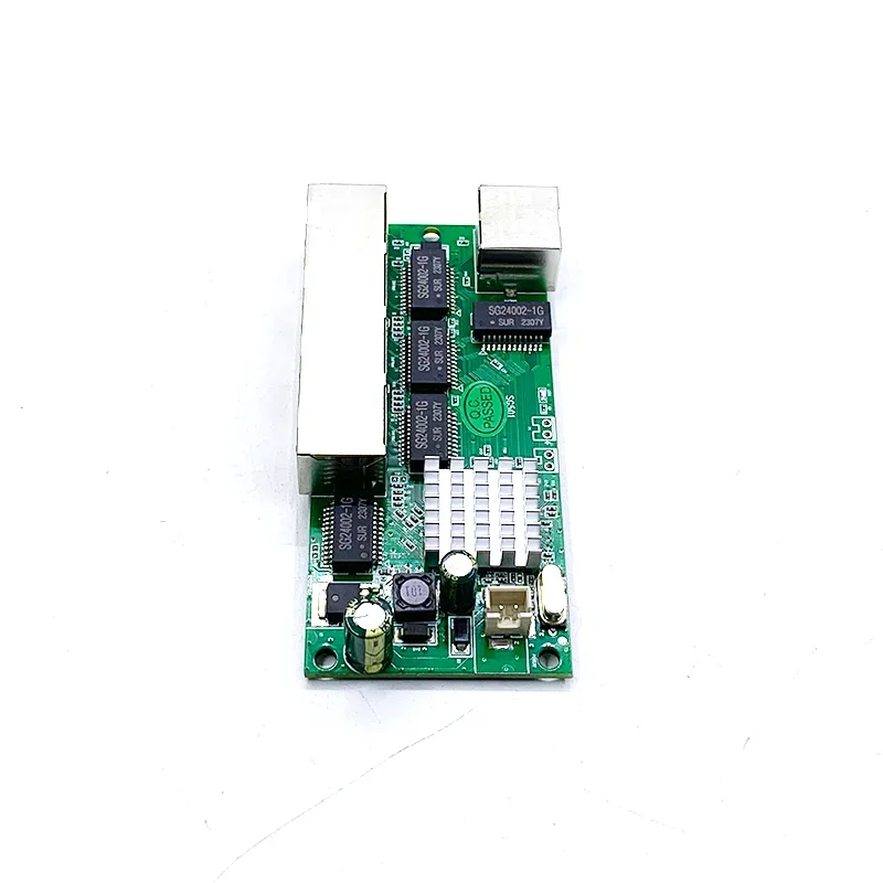 Mini PCBA 5Ports Networkmini ethernet switch module 10/100/1000Mbps 5V-24V