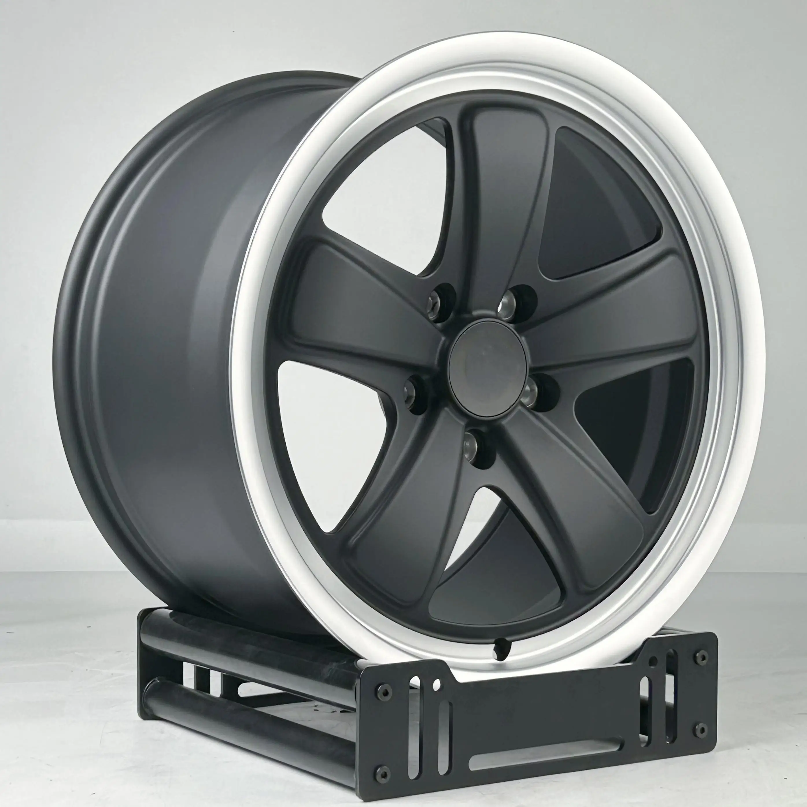 عجلات مزورة 5x130 لبورشه 964 توربو 960 911 991 993 996 997 كاريرا 17 18 19 20 بوصة جنوط قطعة واحدة T6 عجلة معدنية #3