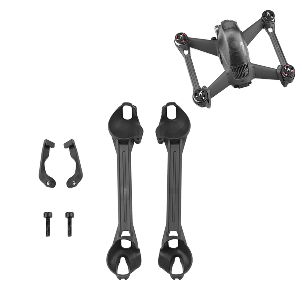 

BAAQ для FPV наручи для рук дрона, легко собираются и разобранные, эффективно повышают силу руки дрона